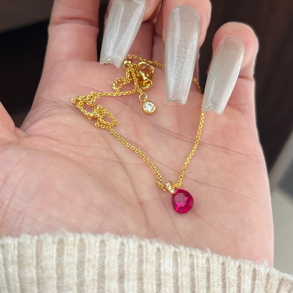 ON1305 Vermilion Tears Necklace