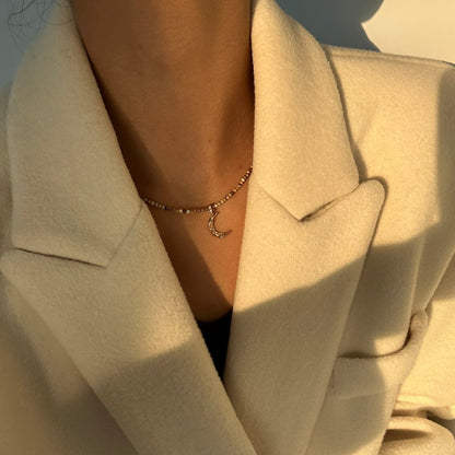 ON1621 Maillard Moon Necklace