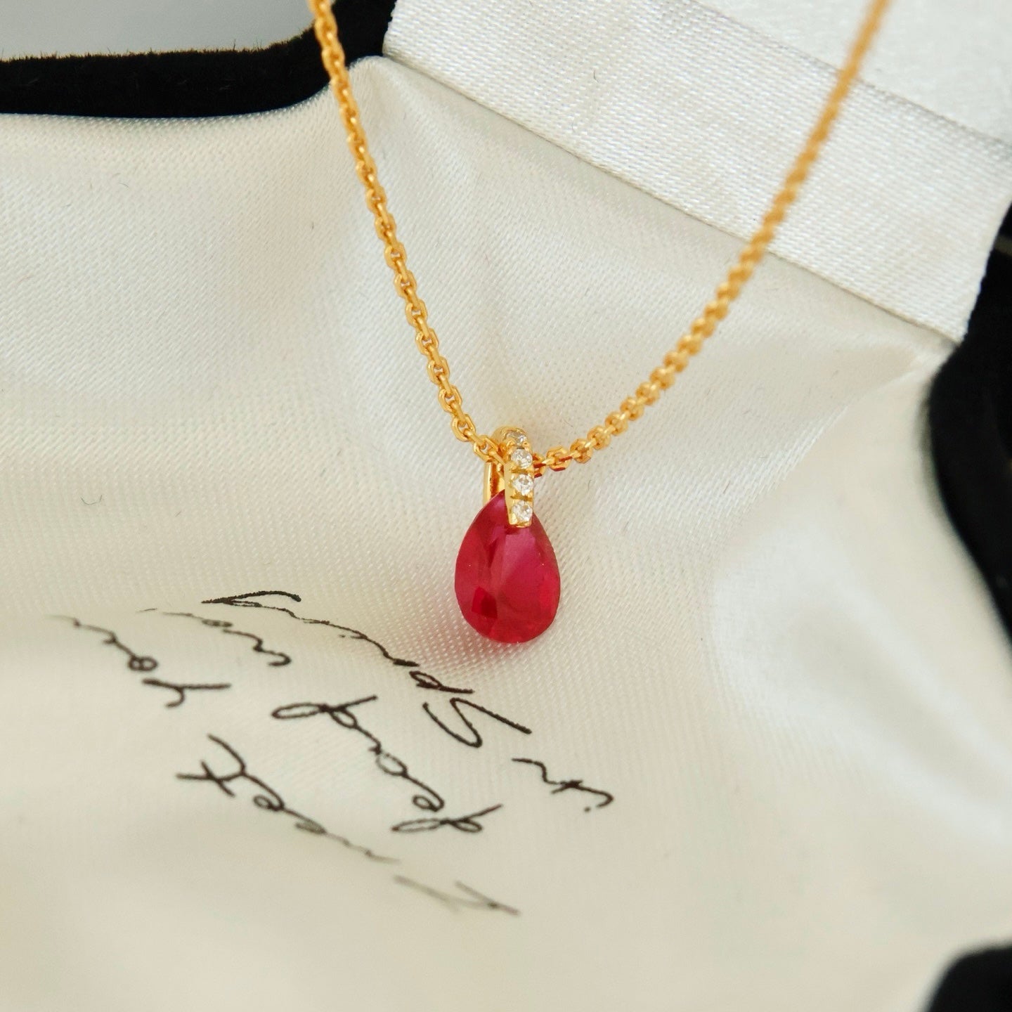 ON1305 Vermilion Tears Necklace
