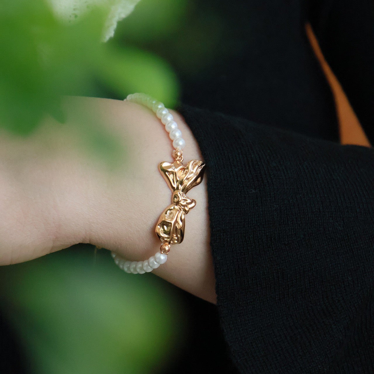 OB1507 "Candy Holiday" Bowknot Bracelet