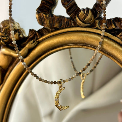 ON1621 Maillard Moon Necklace