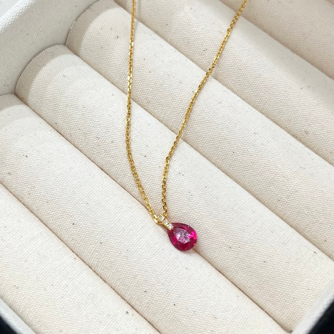 ON1305 Vermilion Tears Necklace