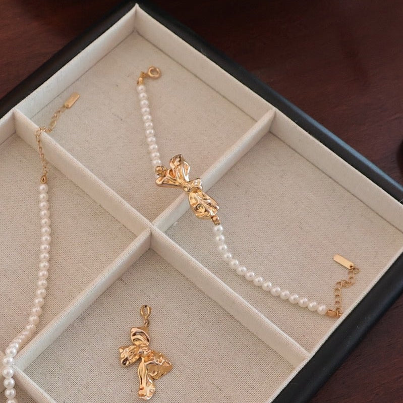 OB1507 "Candy Holiday" Bowknot Bracelet