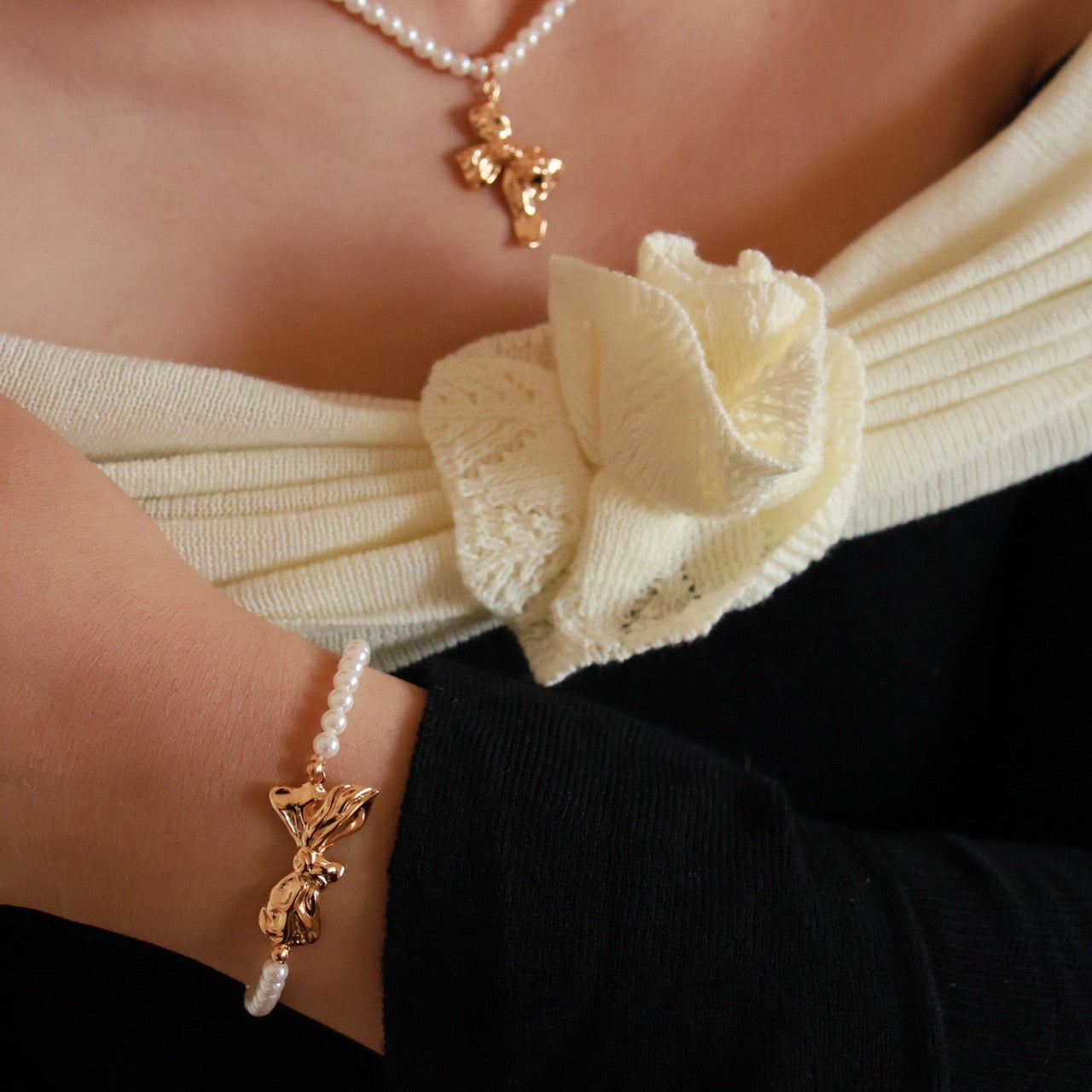 OB1507 "Candy Holiday" Bowknot Bracelet