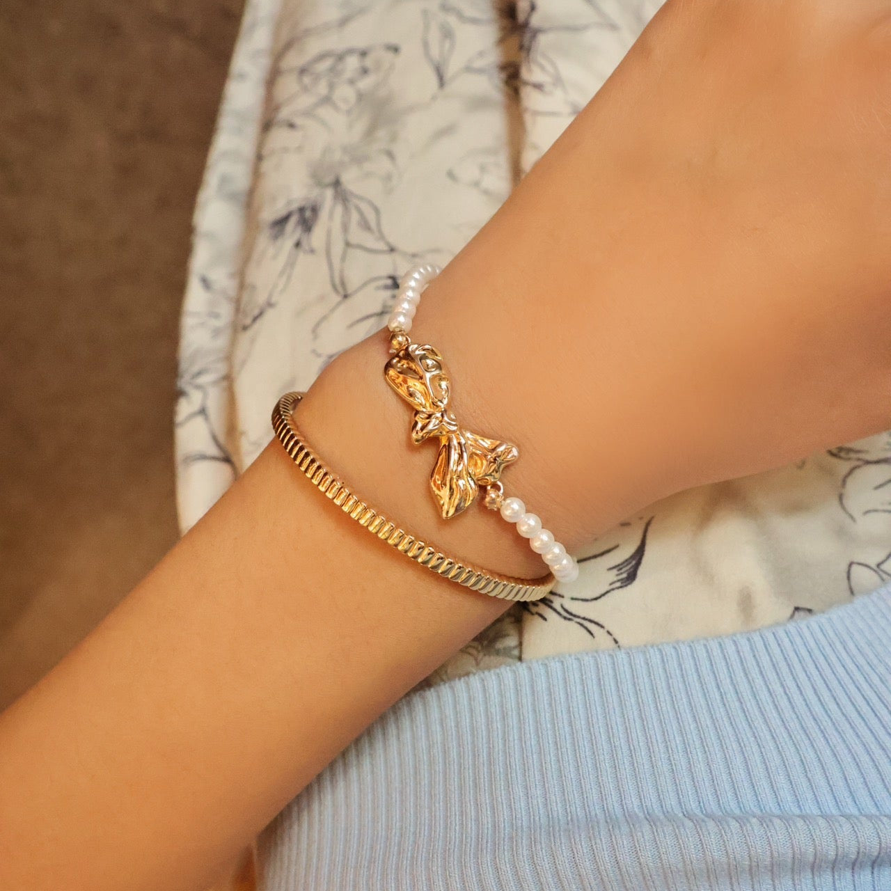 OB1507 "Candy Holiday" Bowknot Bracelet