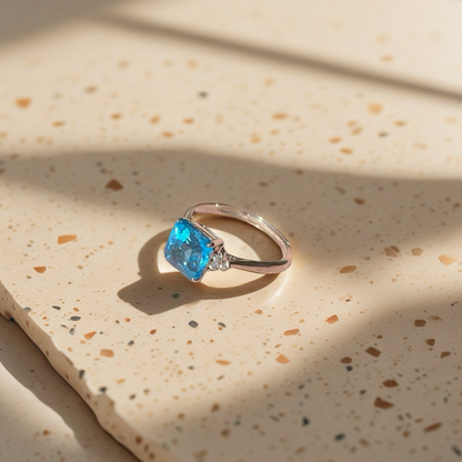 OR1416 Natural Topaz Ring