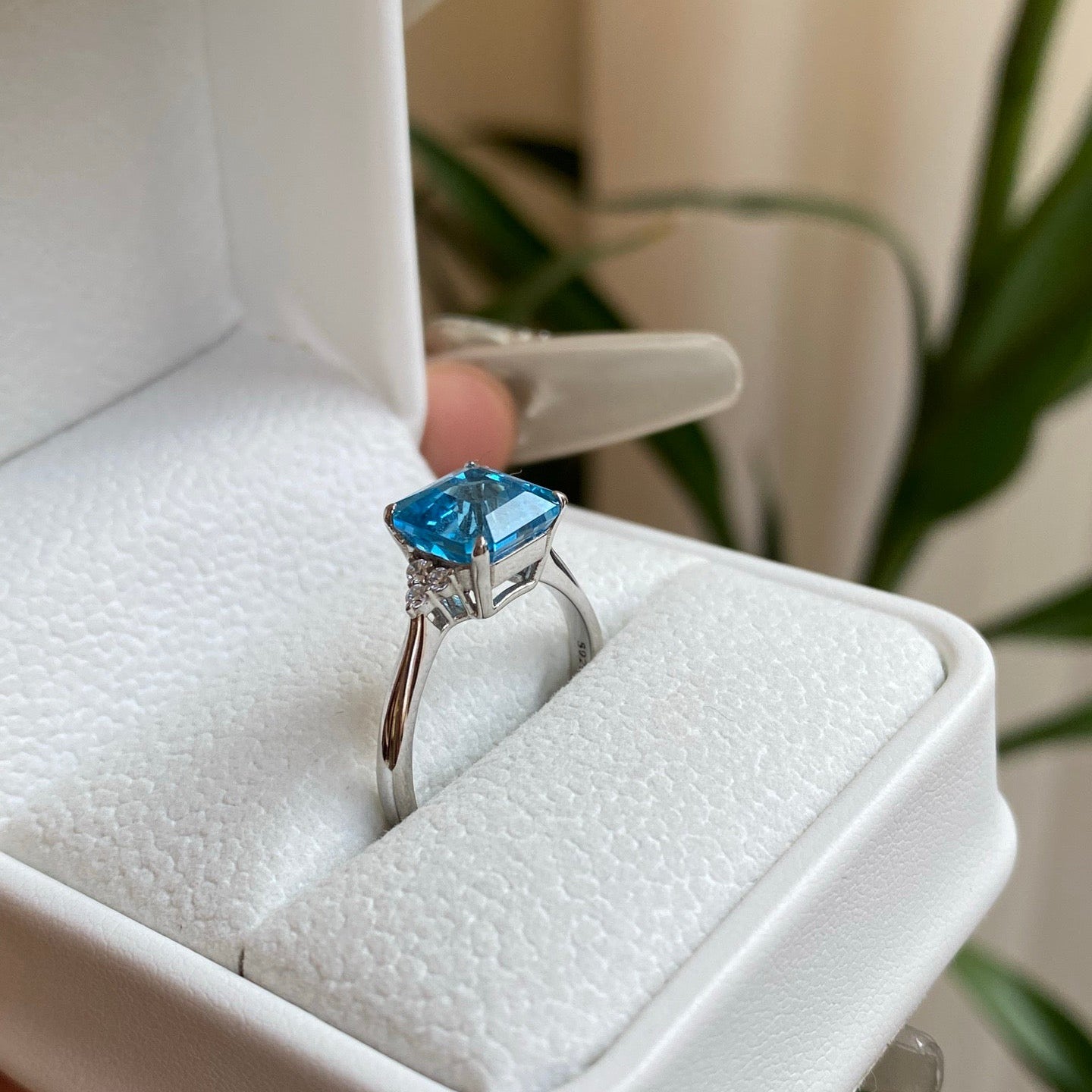 OR1416 Natural Topaz Ring