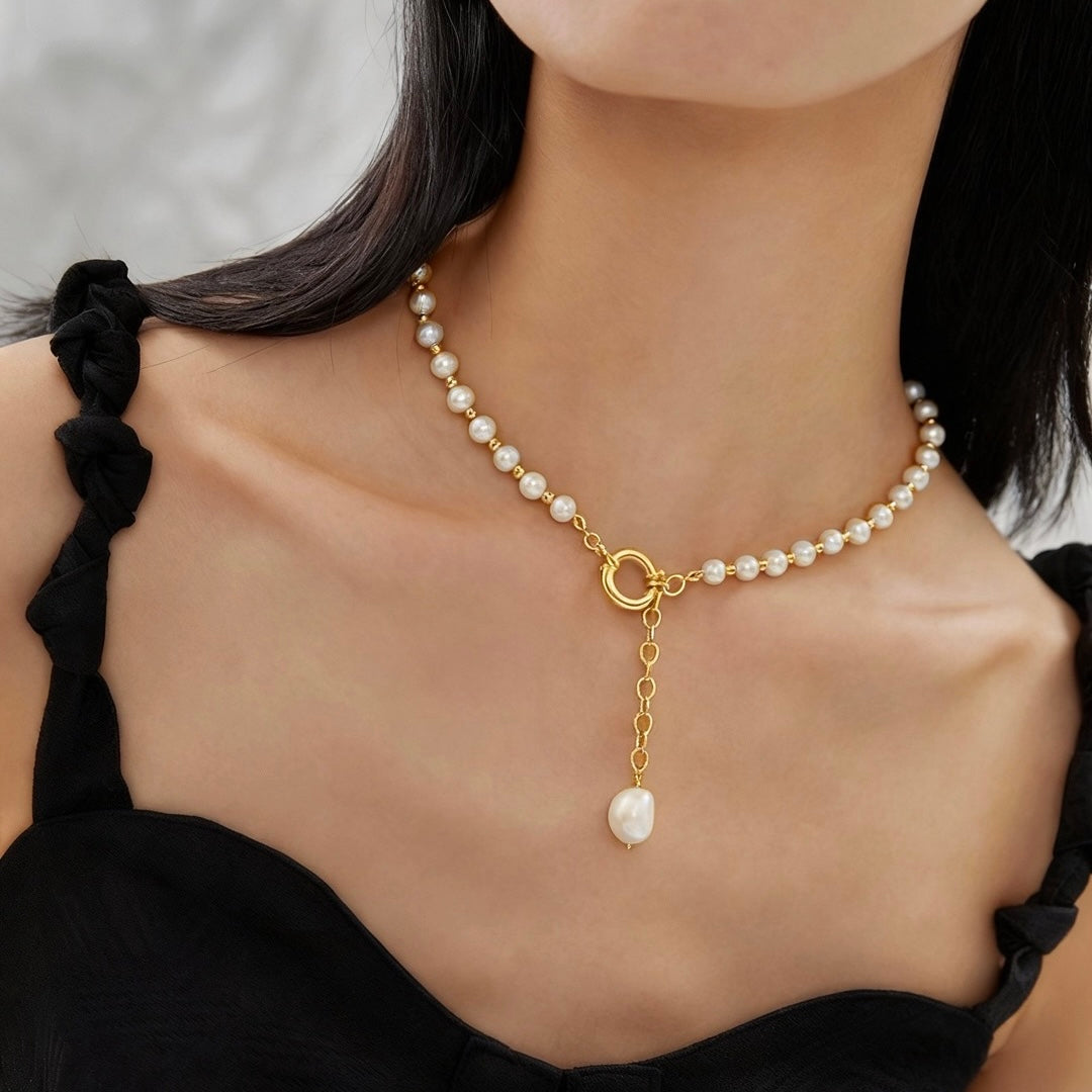 ON1512 Baroque Pearl Necklace