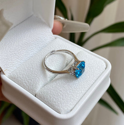 OR1416 Natural Topaz Ring