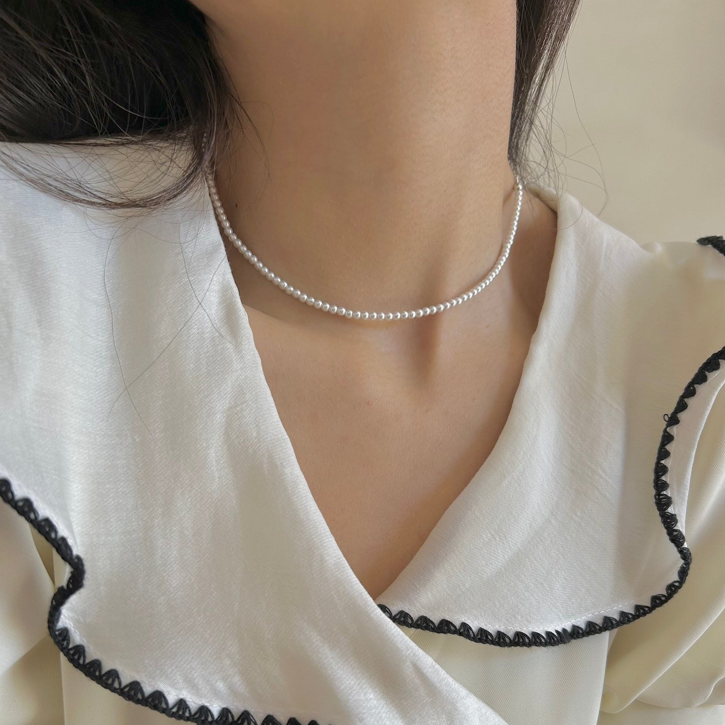 ON1623 Millet Bead Necklace