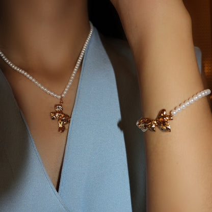 OB1507 "Candy Holiday" Bowknot Bracelet