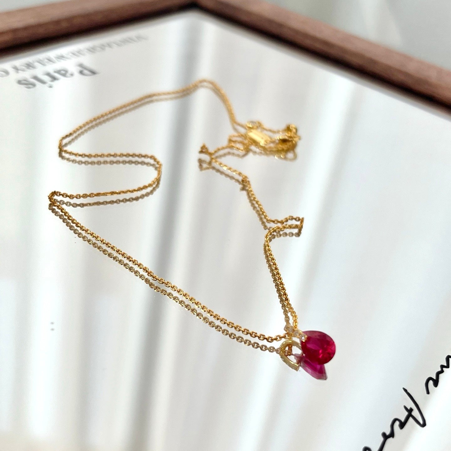 ON1305 Vermilion Tears Necklace