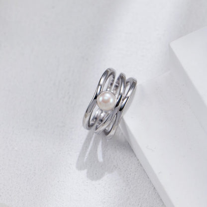 OR1403 Three-layer Pearl Ring