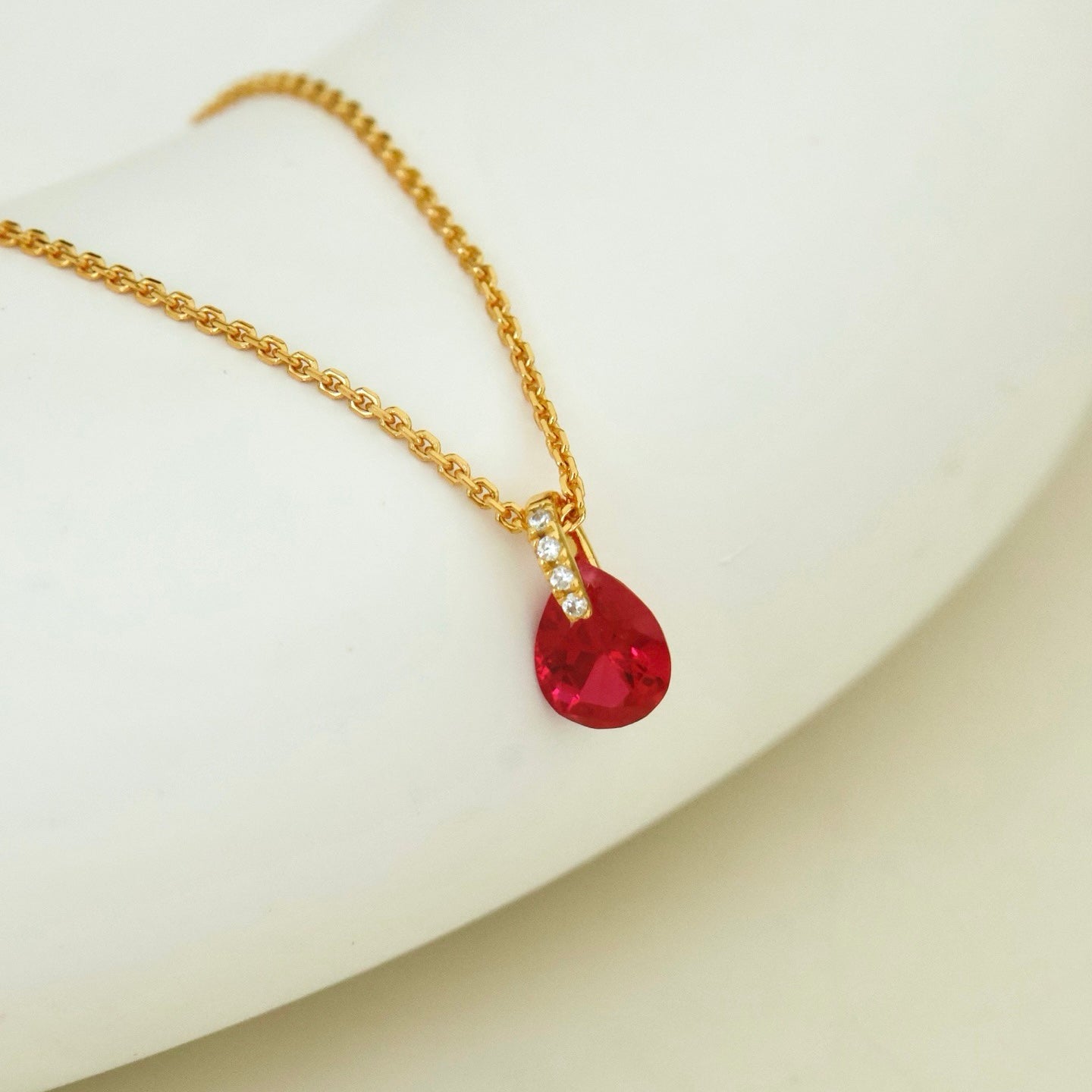 ON1305 Vermilion Tears Necklace