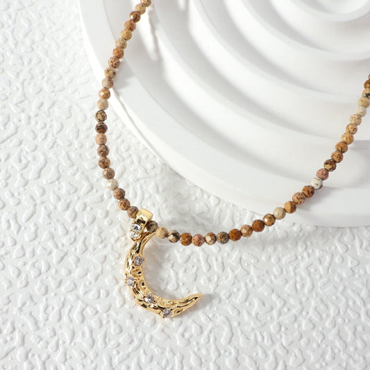 ON1621 Maillard Moon Necklace