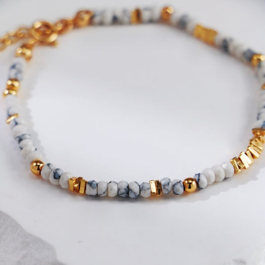 OB1504 ON1304 Vintage Turquoise Bracelet & Necklace