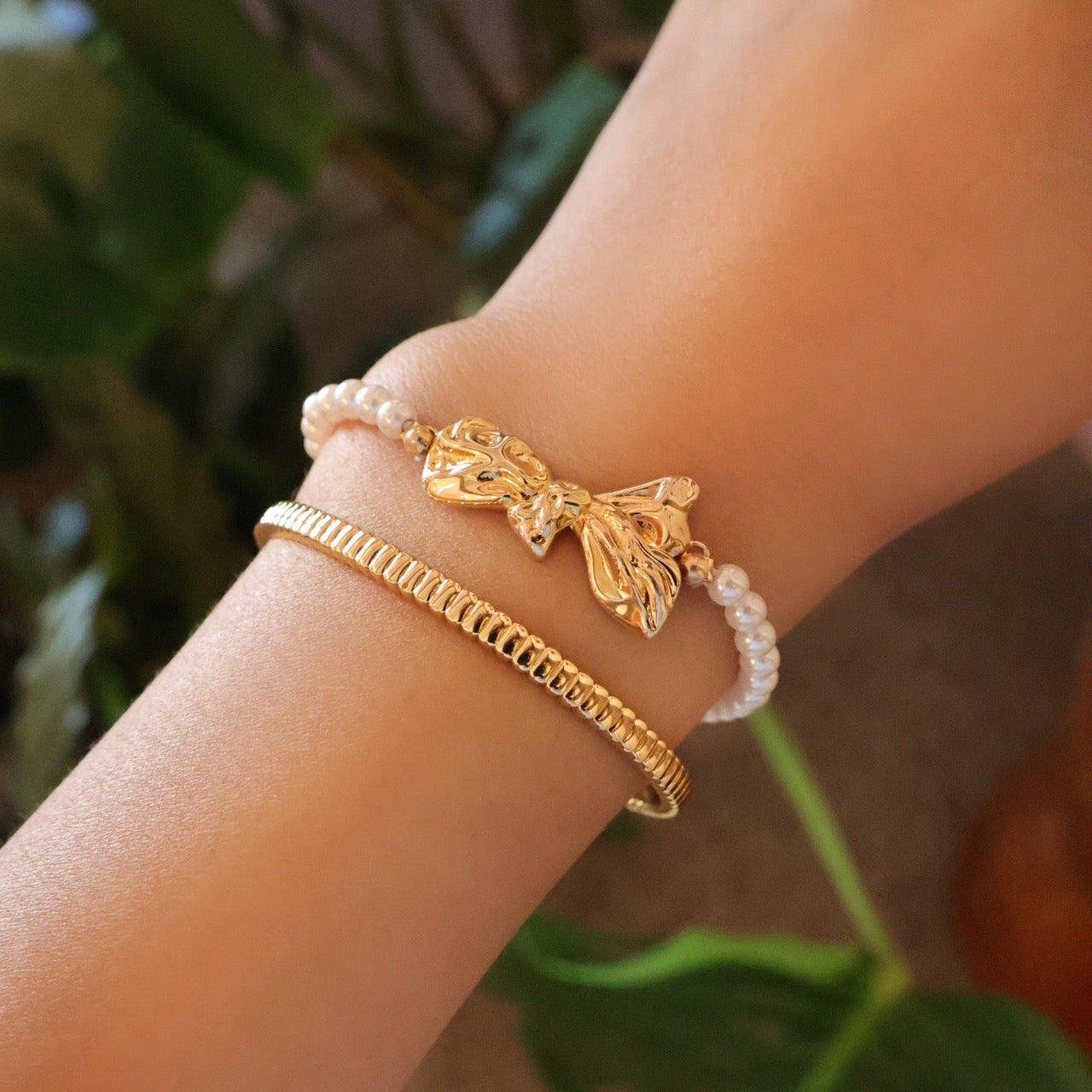 OB1507 "Candy Holiday" Bowknot Bracelet