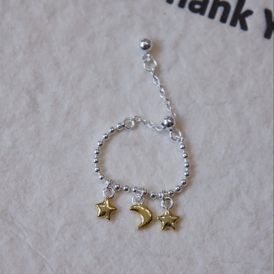 OR1421 Moon Star Ring